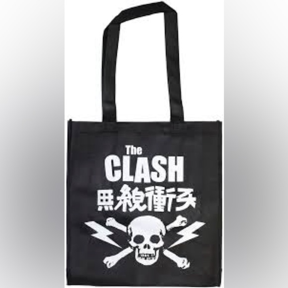 ROCK OFF Official License THE CLASH Live Nation Shopping Bag Eco Bag NWT